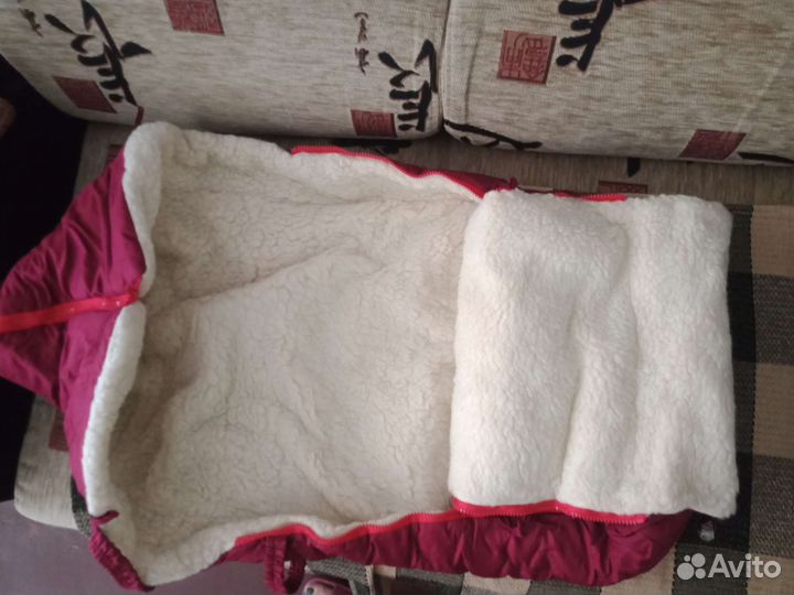 Зимний конверт в коляску