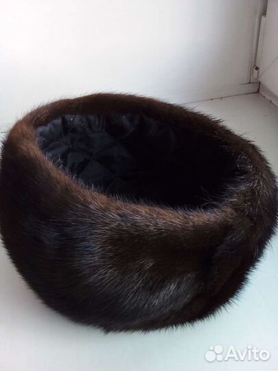 Берет норковый