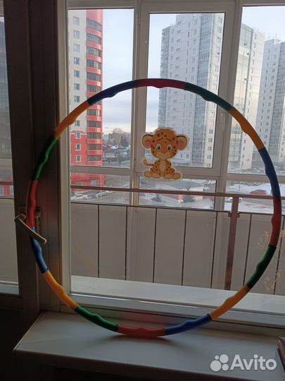 Обруч сборный халахуп пластик