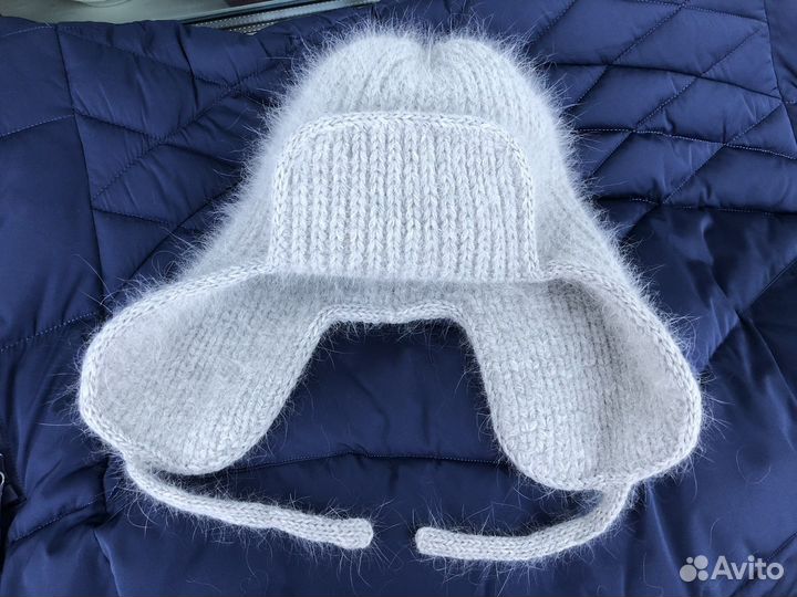 Шапка-ушанка женская