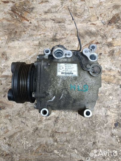 Компрессор кондиционера mitsubishi lancer 9 4g18