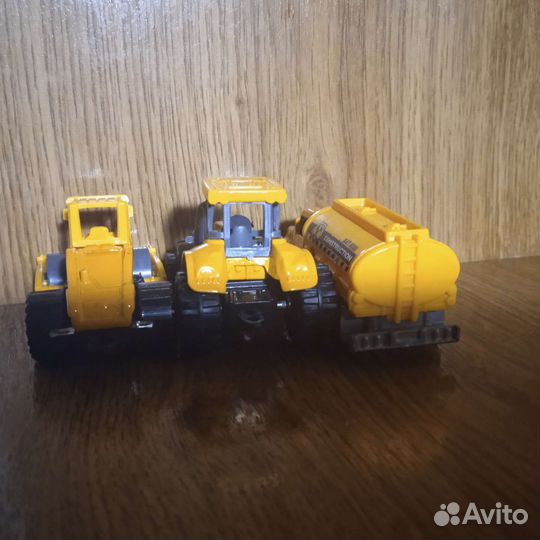 Металлические модельки строительной техники. 3шт