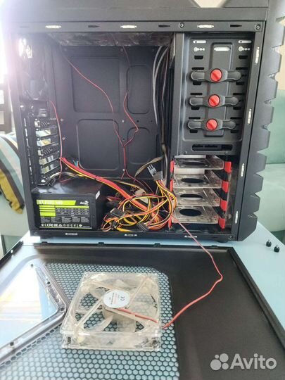 Корпус + бп 500W
