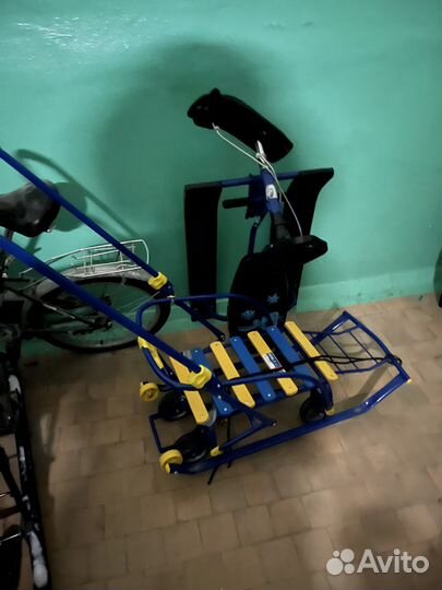 Санки Ника с колёсами