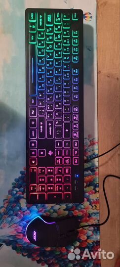 Игровая клавиатура и мышь для пк