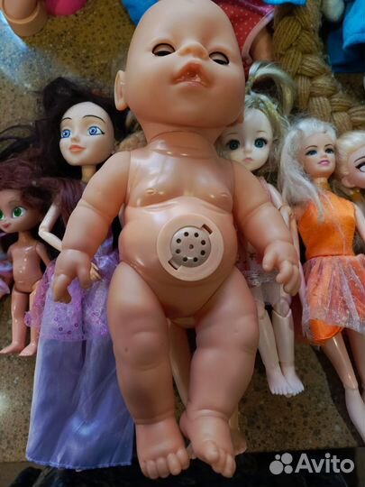 Куклы разные лотом