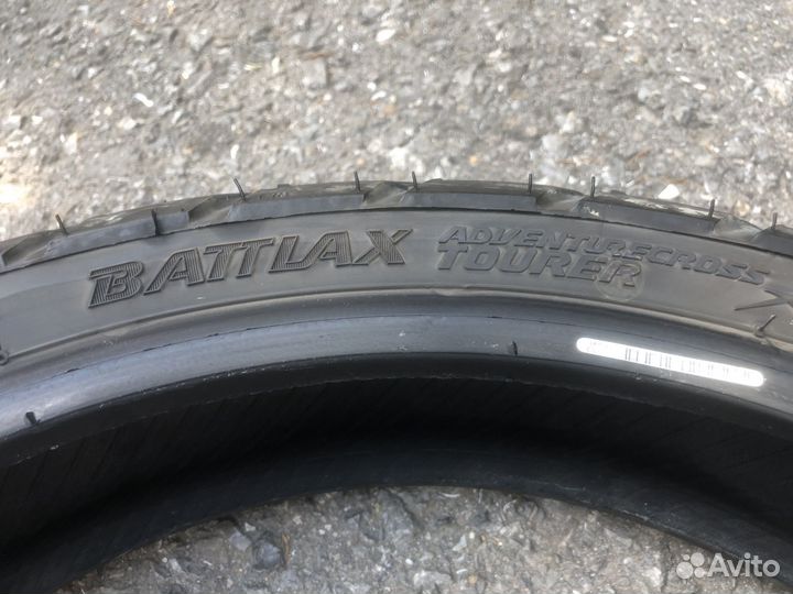 Bridgestone battlax adventurecross разноширокие