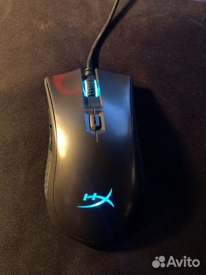 Игровая мышка HyperX+ коврик Logitech G