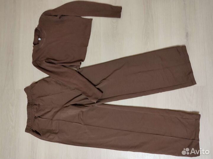 Костюм женский, штаны плаццо