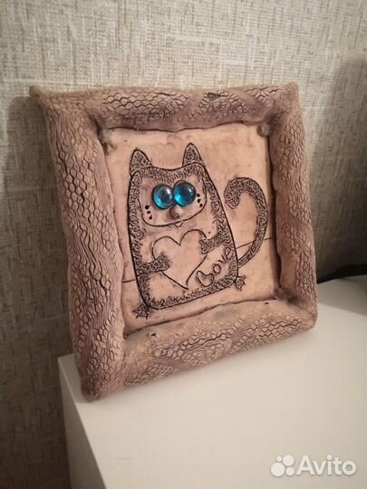 Картина из керамики ручная работа