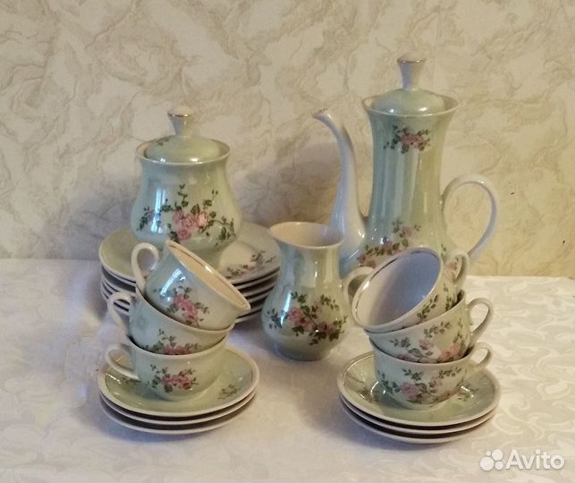 Сервиз кофейный, 21 предмет, СССР