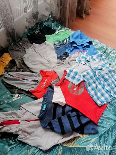 Одежда пакетом для мальчика 104-110