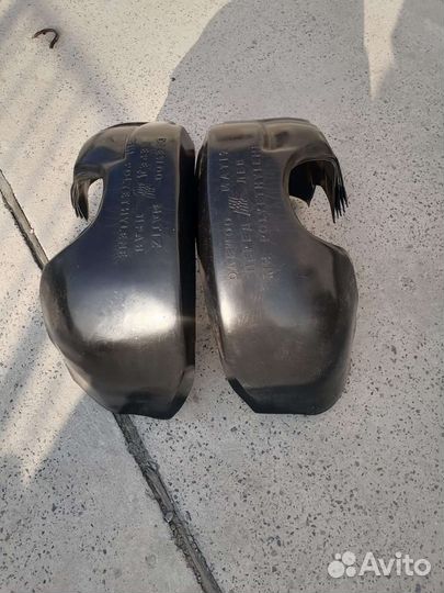 Защита арок на daewoo matiz передние