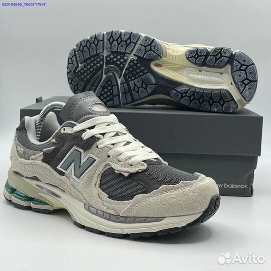 Кроссовки New Balance 2002R Grey (Арт.38925)