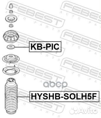 Пыльник переднего амортизатора hyshb-solh5F Febest