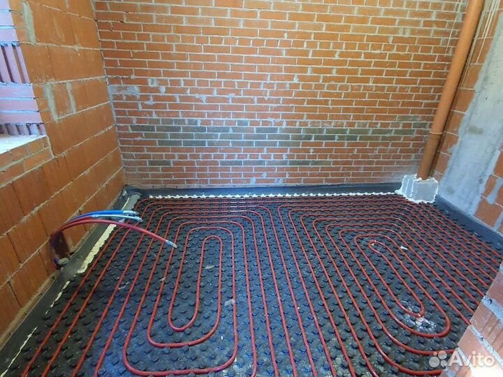 Монтаж теплого пола