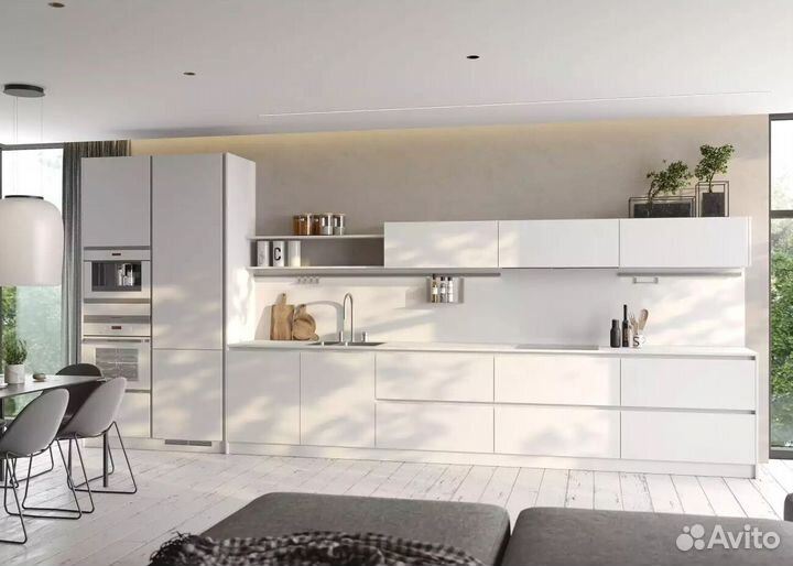 Кухня под потолок