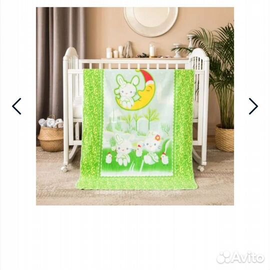 Одеяло байковое детское