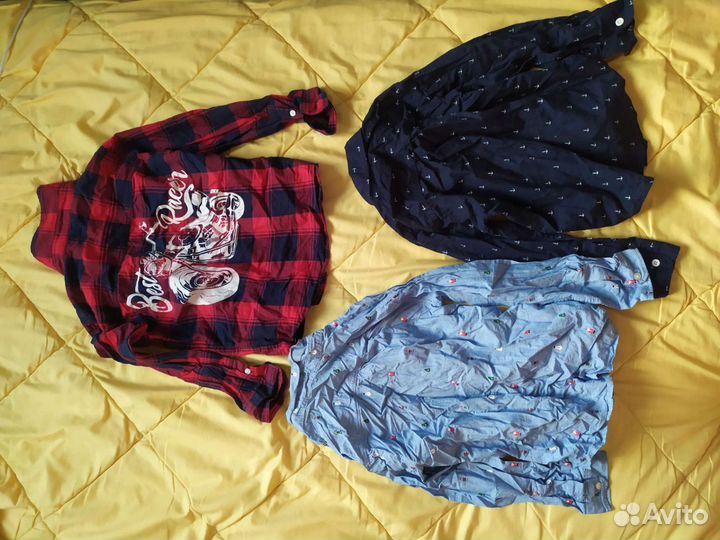 Рубашки для мальчиков