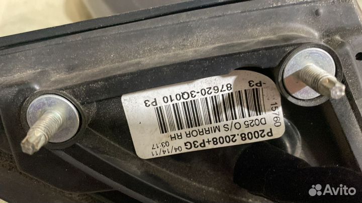 Зеркала левое и правое Хендай Соната 2009-2013