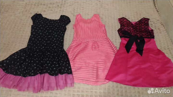Детское нарядное платье для девочки 146-152