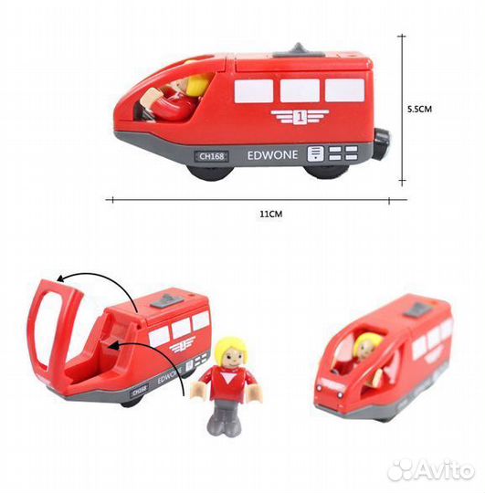 Электропоезда для деревянной дороги