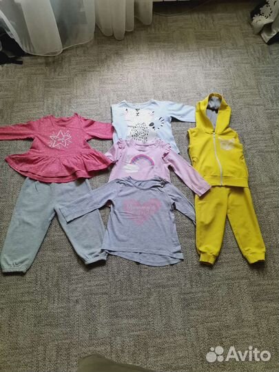 Пакет вещей для девочки 86-92