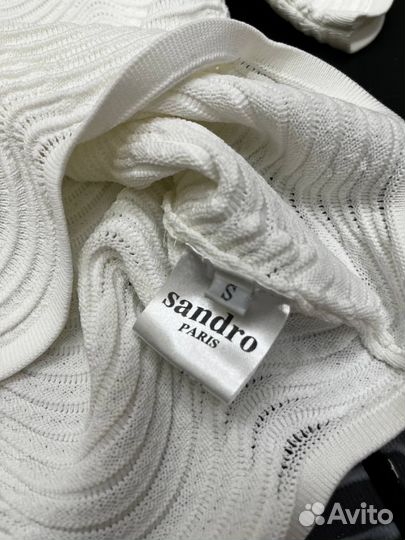 Футболка поло sandro