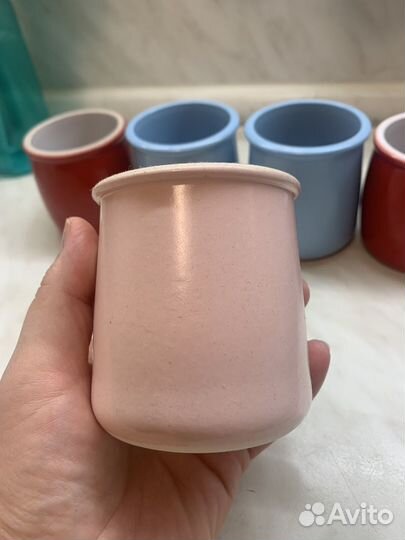 Горшочки глиняные