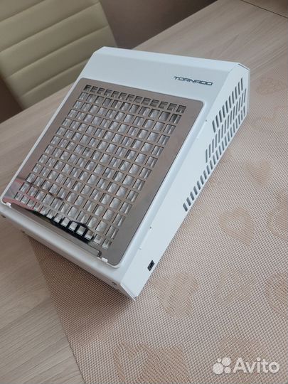 Вытяжка tornado 80вт для маникюра с фильтрами