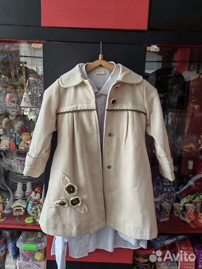 Пальто для девочки 122