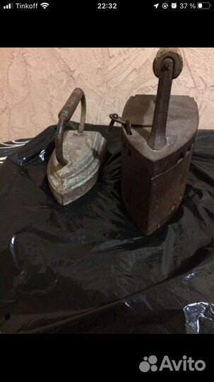 Утюг старинный