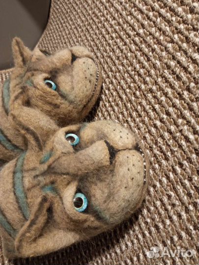 Зверотапки : Чеширский кот из овечьей шерсти