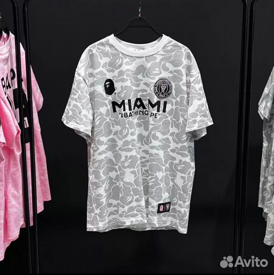 Футболка bape x inter miami