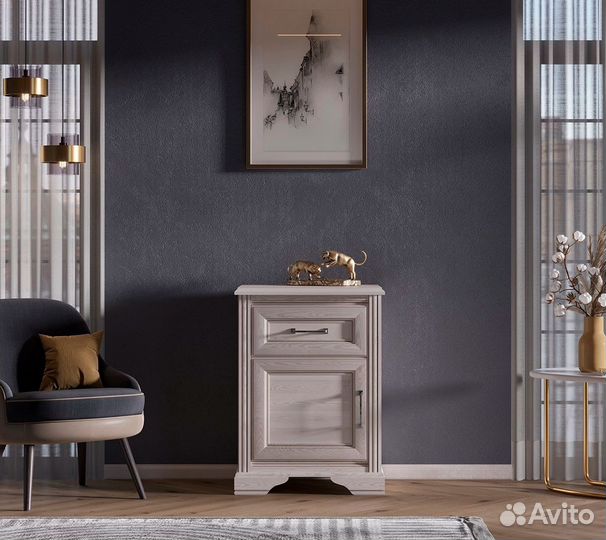 Тумба Стилиус B169-KOM1D1S (BRW), лиственница сиби