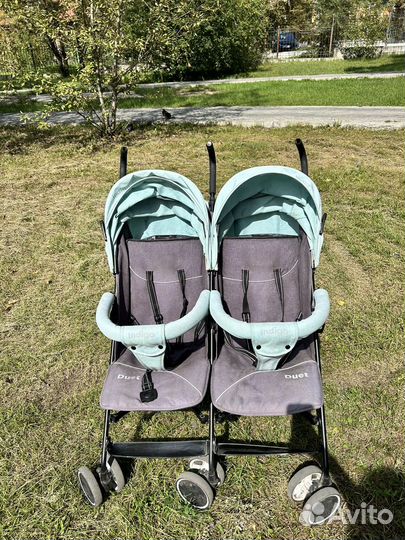 Коляска-трость для двойни