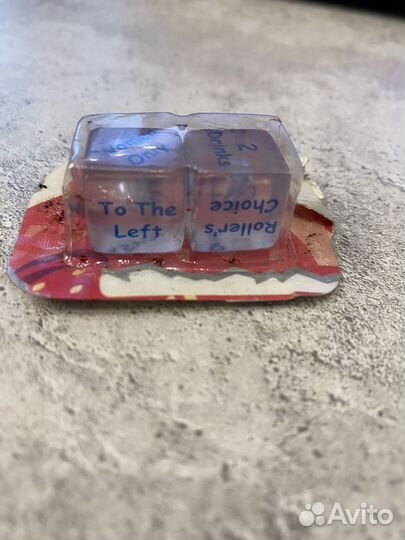 Кубики с действиями