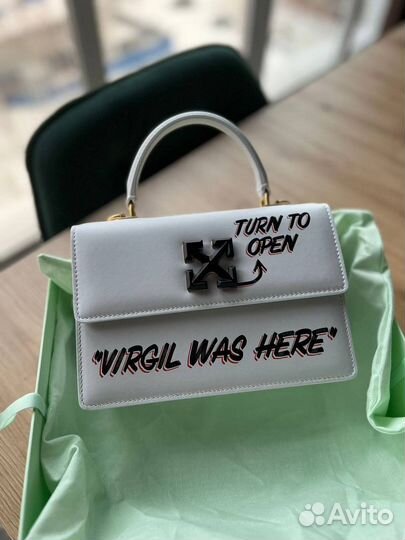 Off-white jitney 1.4 tote bag оригинал