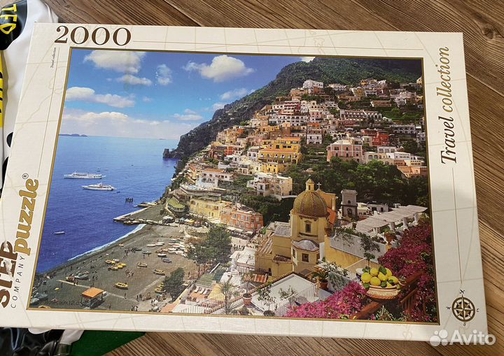 Пазл на 2000 деталей с ковриком