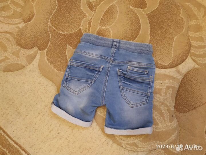 Джинсовые шорты для мальчика