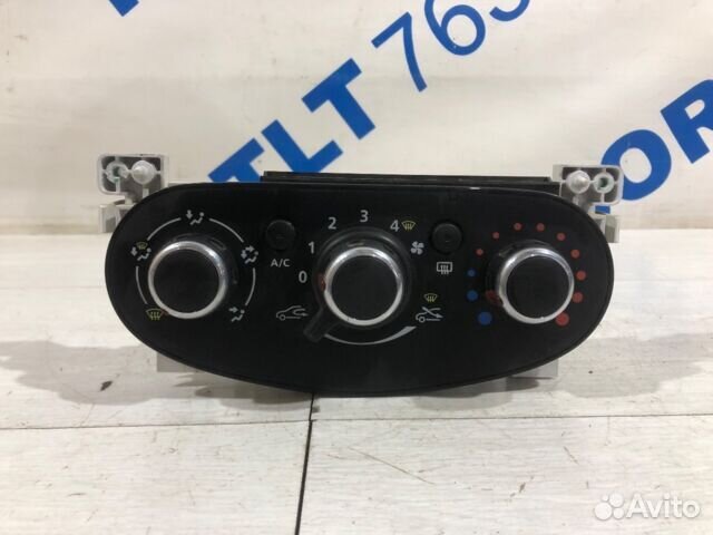 Блок управления печкой renault logan 2 1.6 мт седа