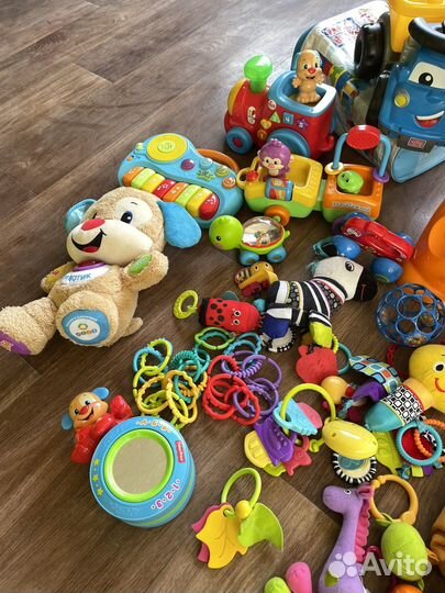 Игрушки музык. fisher price, chicco, mega blocks