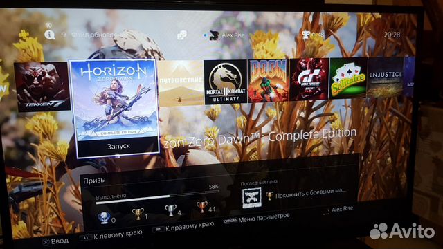 playstation 4 с авито