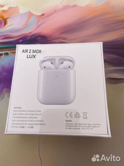 Наушники airpods 2