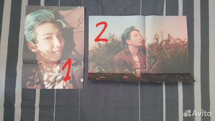 Постеры BTS из музея hybe бтс