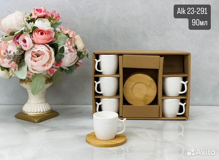 Чайный набор бамбук новый