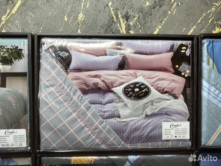 Постельное белье евро новое