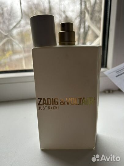 Пустой флакон zadig voltaire just rock