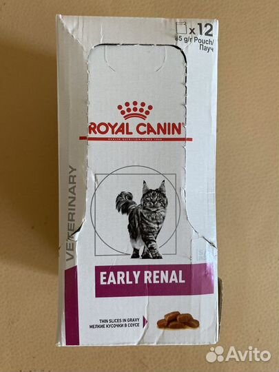 Пауч Royal Canin Early Renal (в соусе) для кошек