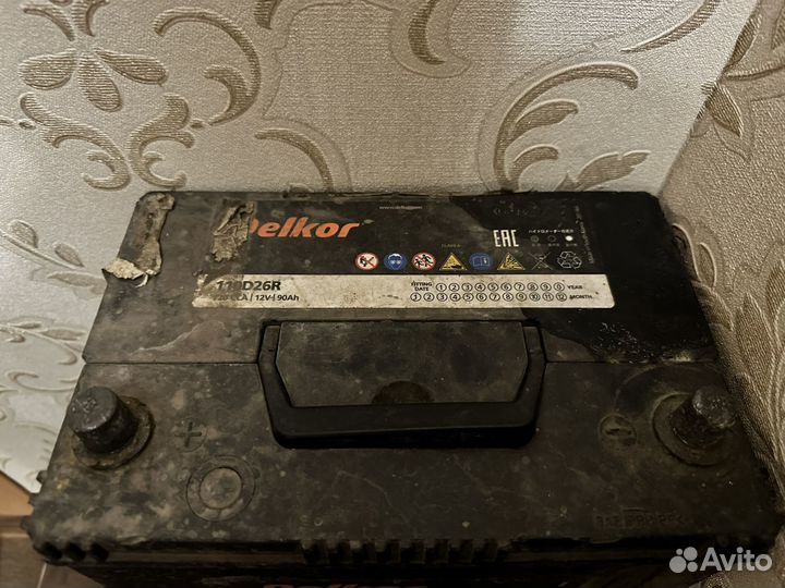 Акумулятор delkor 90ah